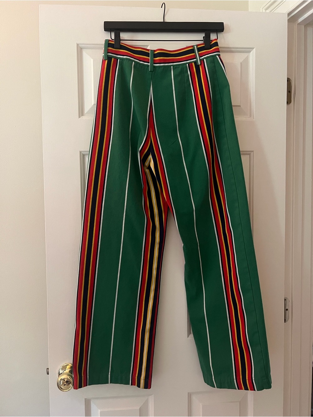 La Veste Green Red Stripe Pant M ON HOLD - Picture 3 of 3